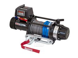 Лебёдка электрическая 12V 13500 lbs 6136 кг влагозащищенная, синтетический трос RUNVA EWB13500MAXSSR