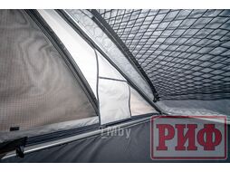 Палатка на крышу автомобиля Hard RT05-125W, корпус белый, тент светло-серый, 210х125х150 Риф RIFRT051258010W