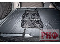 Палатка на крышу автомобиля Hard RT05-125W, корпус белый, тент светло-серый, 210х125х150 Риф RIFRT051258010W