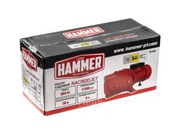 Насос садовый Hammer NAC900JET 900Вт 4000л/ч высота 50м глубина 9м