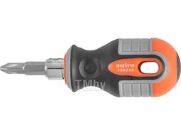 Отвертка стержневая двусторонняя ROUND GRIP, РН2,SL6x38 мм Ombra 756238