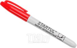 Маркер промышл. перманентный фетровый красный STARTUL PROFI (ST4350-03) (толщ. линии 1.5 мм)