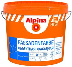 Краска для наружных работ Alpina EXPERT Fassadenfarbe, 15л