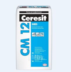 Клей для греса и крупноформат.плит Ceresit CM 12 25кг