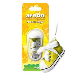 Освежитель воздуха в ассортименте (Кеды) (12шт в упак ) AREON Areon Fresh Wave Vanilla