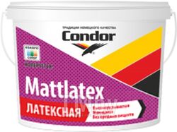 Краска CONDOR Mattlatex (1.5кг, белый)