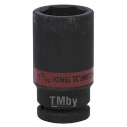 Головка торцевая ударная глубокая шестигранная KING TONY 3/4", 1-5/16", дюймовая 643542S