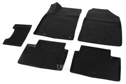 Комплект автомобильных ковриков в салон Kia Ceed III хэтчбек, универсал 2018-н.в./XCeed 2020-н.в., полиуретан, без крепежа, 5 шт. RIVAL 12801006