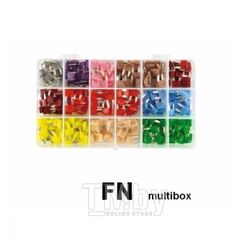 Предохранители плоские MINI multibox набор FN serie (360шт.). TESLA FBOX.002.360