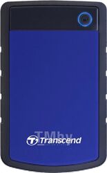 Внешний HDD 2,5" - 2TB Transcend TS2TSJ25H3B; USB3.0 Black/Blue