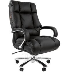 Офисное кресло Chairman 405 кожа черное