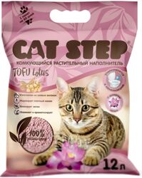 Наполнитель для туалета Cat Step Tofu Lotus / 20333007 (12л/5.4кг)