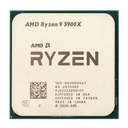 Процессор AMD Ryzen 9 5900X (Oem) (100-000000061) (4.8/3.7Ghz, 12 ядер, 64MB, 105W, AM4)