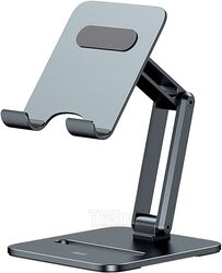 Подставка для планшета Baseus Desktop Biaxial Foldable Metal Stand (for Tablets) Grey (LUSZ000113)
