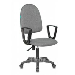 Кресло для персонала Бюрократ CH-1300N Престиж+ ткань, серый, крестов. пластик