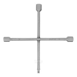 Ключ-крест баллонный, 17 х 19 х 21 мм, под квадрат 1/2", толщина 14 мм СИБРТЕХ 14258