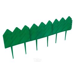 Бордюр "Кантри", 14 х 310 см, зеленый PALISAD 65060