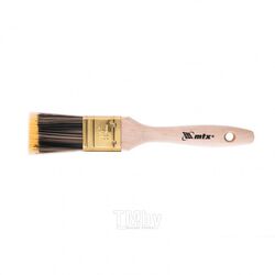Кисть плоская Golden 1.5", искусственная щетина, деревянная ручка MTX 83218