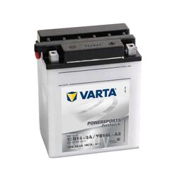 Аккумуляторная батарея VARTA евро 12Ah 160A 136/82/161 YB12AL-A moto 512013012