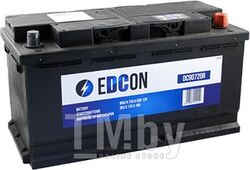 Аккумуляторная батарея EDCON DC90720R 90Ah 720A + справа 353х175х190 B13 DC90720R