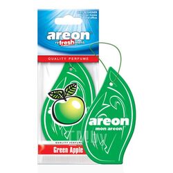 Освежитель воздуха в ассортименте (Елочка) ( 10 шт в упак ) AREON Areon Refreshment Green Apple