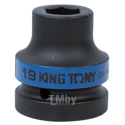 Головка торцевая ударная шестигранная KING TONY 1", 19 мм 853519M