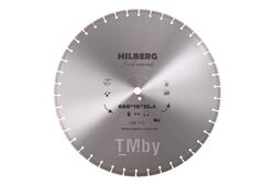 Диск алмазный по железобетону Hilberg серия Hard Materials Laser 600x10x25.4/12 mm HM113