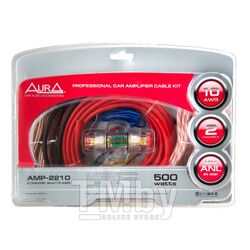 Набор для подключения автоакустики AURA AMP-2210