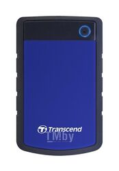 Внешний HDD 2,5" - 1TB Transcend TS1TSJ25H3B; USB 3.0; Black/Blue