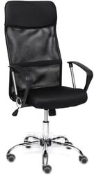 Кресло офисное Tetchair Practic кожзам/ткань (черный)