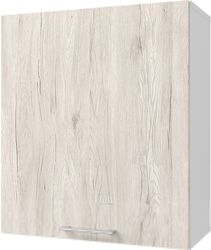Шкаф навесной для кухни Горизонт Мебель Оптима 60 (рустик серый)