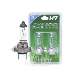 Лампа накаливания H7 12V55W PX26d Standard (блистер 2шт) REKZIT REK-90076