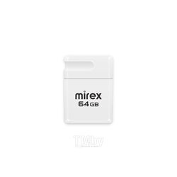 USB-флеш-накопитель 64GB USB 2.0 FlashDrive MINCA WHITE Mirex 13600-FMUMIW64