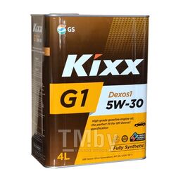 Моторное масло KIXX G1 Dexos1 5W30 4L API SN PLUS ILSAC GF-5GM Dexos1Gen2Ж банка L210744TE1