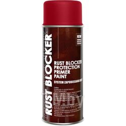 Грунт-эмаль антикоррозийный Rust Blocker красный 400 мл DECO COLOR RAL3000 RB
