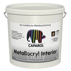Декоративное покрытие Caparol Metallocryl Interior 5л