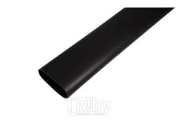 Термоусаживаемая трубка клеевая 115,0/19,0 мм, (6:1) черная, упаковка 1 м REXANT