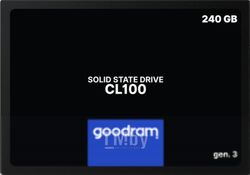 SSD диск Goodram CL100 Gen. 3 240GB (SSDPR-CL100-240-G3)