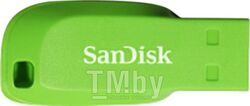 Usb flash накопитель SanDisk Cruzer Blade Electric Green 32GB (SDCZ50C-032G-B35GE)