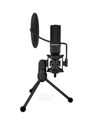 Микрофон игровой MARVO MIC-03, проводной, 1,5 метра, USB, чёрный (10/20) MIC-03