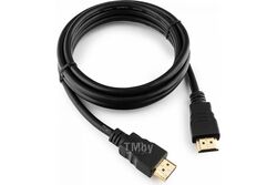 Кабель Cablexpert HDMI, v2.0, 1.5м черный, позол.разъемы, экран, пакет CC-HDMI4-5