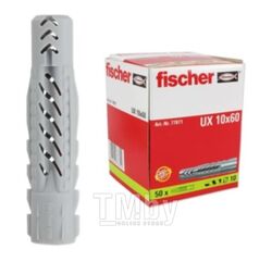 Универсальный дюбель UX 10 (упак. 50шт) Fischer