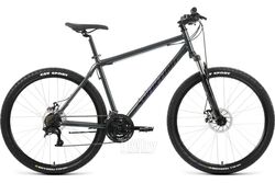 Велосипед Forward Sporting 27.5 2.2 D 2022 / RBK22FW27853 (17, темно-серый/черный)