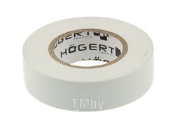 Лента изоляционная, белая 19мм* 20м, толщина 0,13 мм HOEGERT HT1P285