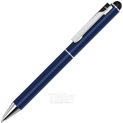 Ручка шарик/автомат "Straight Si Touch" 0,7 мм, метал., со стилусом, т.-синий/серебристый, стерж. синий UMA 0-9450 SI TO 58-0654