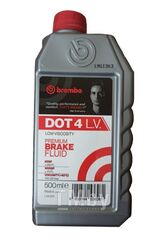 Жидкость тормозная ( L 04 205 ) DOT4 LV 0, 5л BREMBO L04205