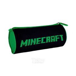 Пенал на 1 отд. "Minecraft Alex&Steven" полиэстер, чёрный/зеленый Astra 505022001