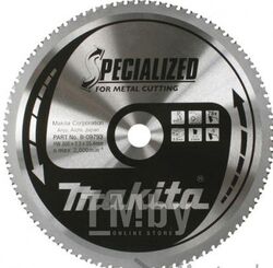 Пильный диск для металла, 305x25.4x1.7x60T MAKITA
