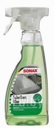 Очиститель стекол снаружи и внутри SONAX Удаляет насекомых и остатки никотина 500ml 338241