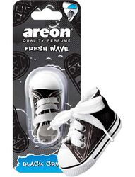 Освежитель воздуха в ассортименте (Кеды) (12шт в упак ) AREON Areon Fresh Wave Black Crystal